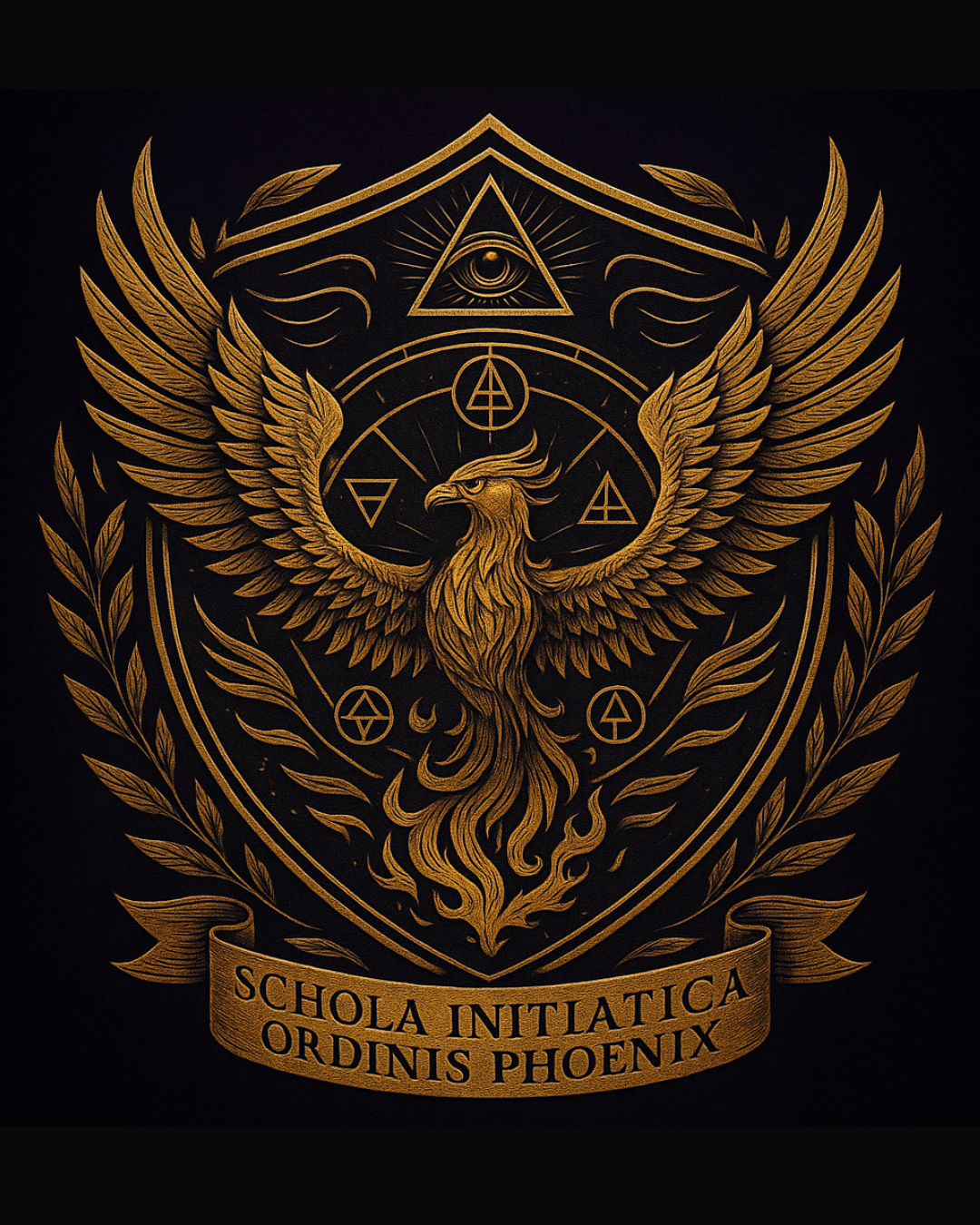Curso de Tarô - Brasão Ordem da Phoenix