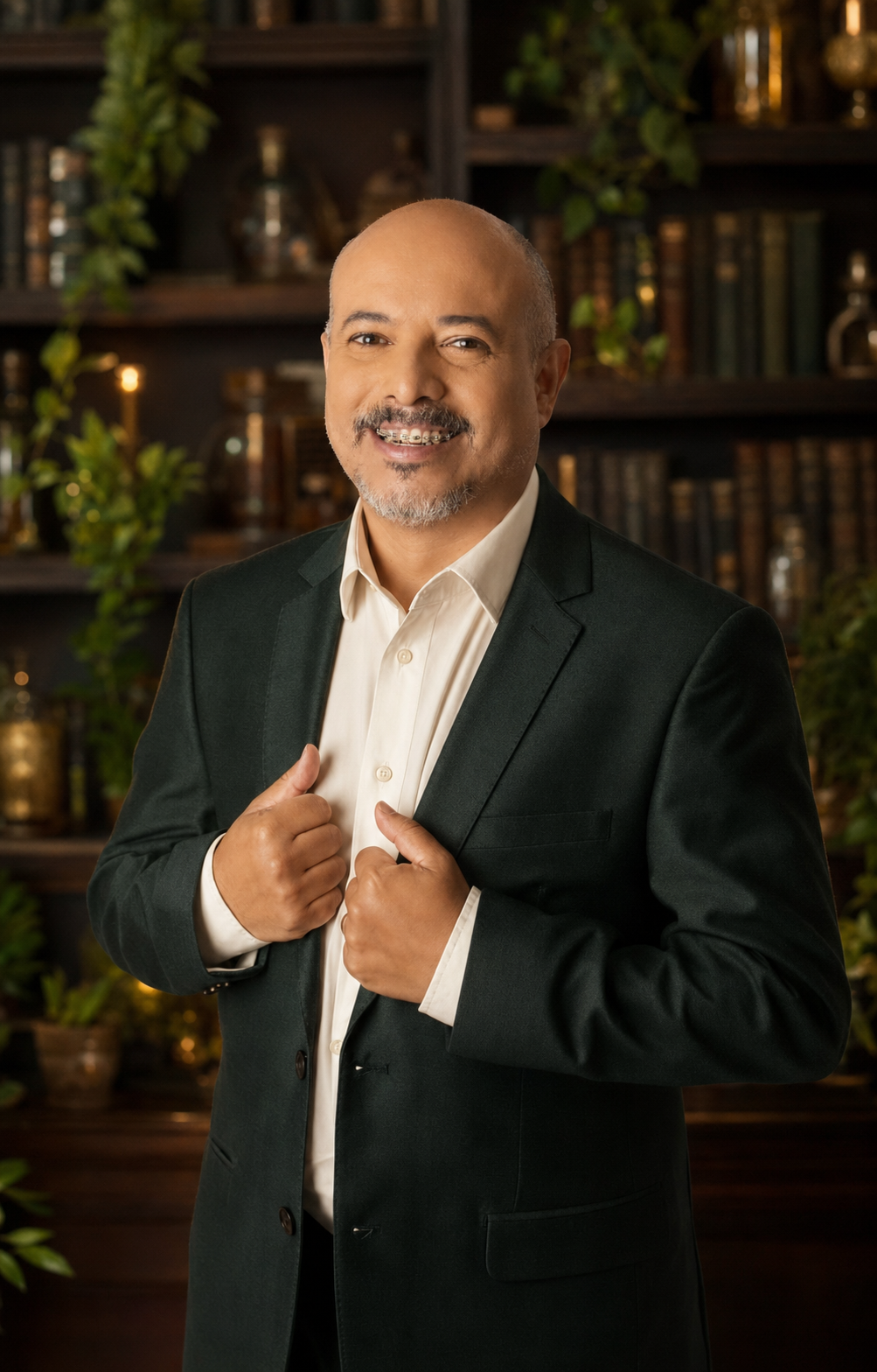 André Xavier, professor da formação Magia Natural e fundador da Ordem da Phoenix